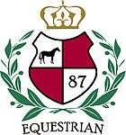 Classic Gestaltung HORSE Smake Horse Logo Reitbekleidung Pferd Stil Reitmode Pony Motiv selbst gestalten Wappen selbst designen Krone eigenes Kranz Design edel klassisch